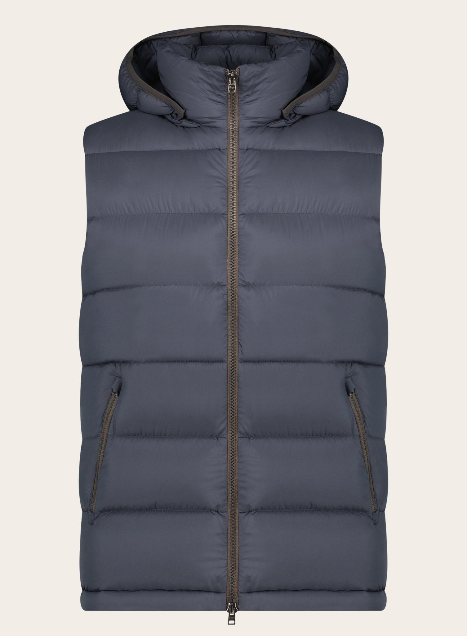 Regular-fit gevoerde bodywarmer | BLUE NAVY