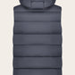 Regular-fit gevoerde bodywarmer | BLUE NAVY