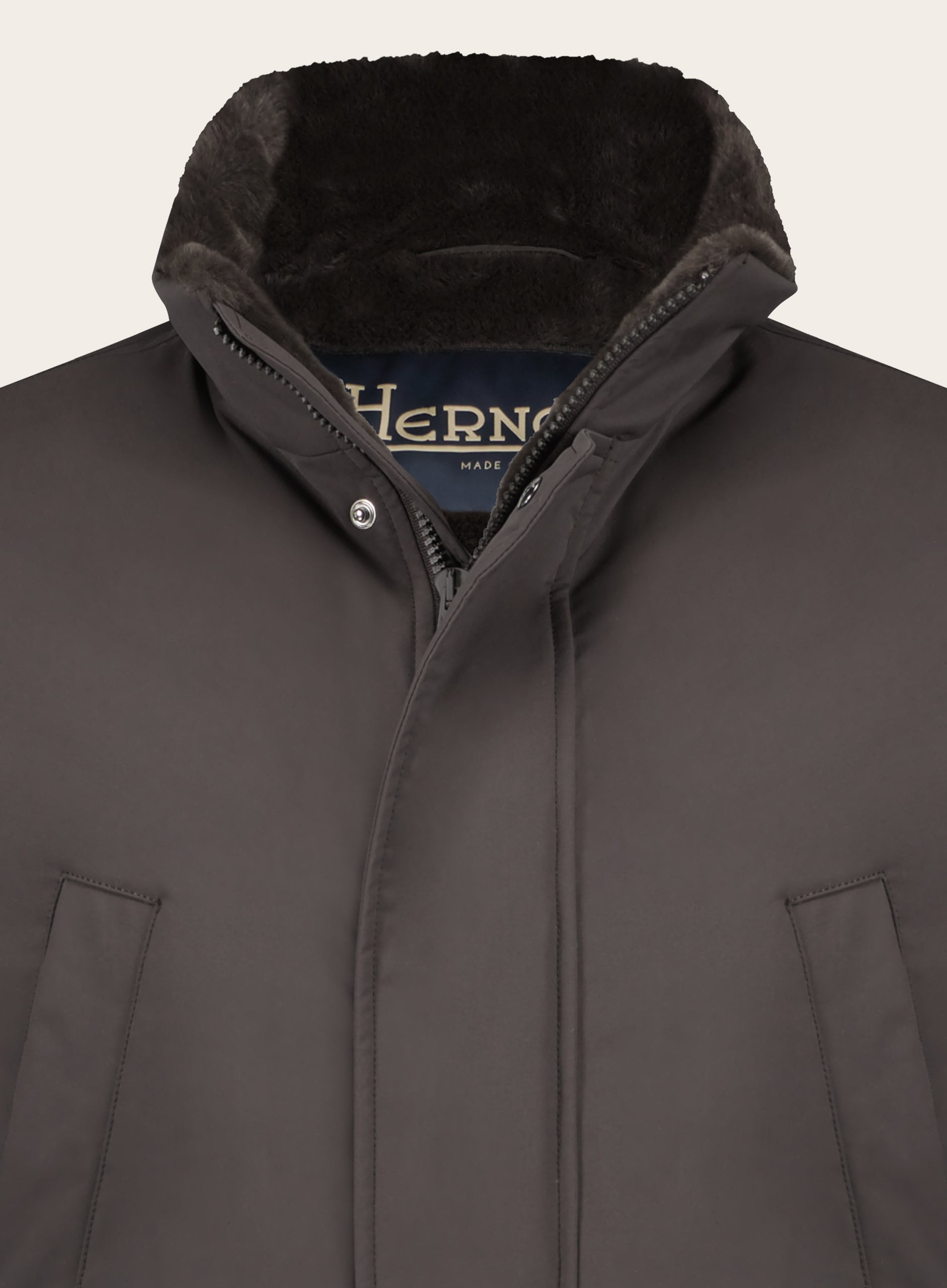 Regular-fit jas | Bruin