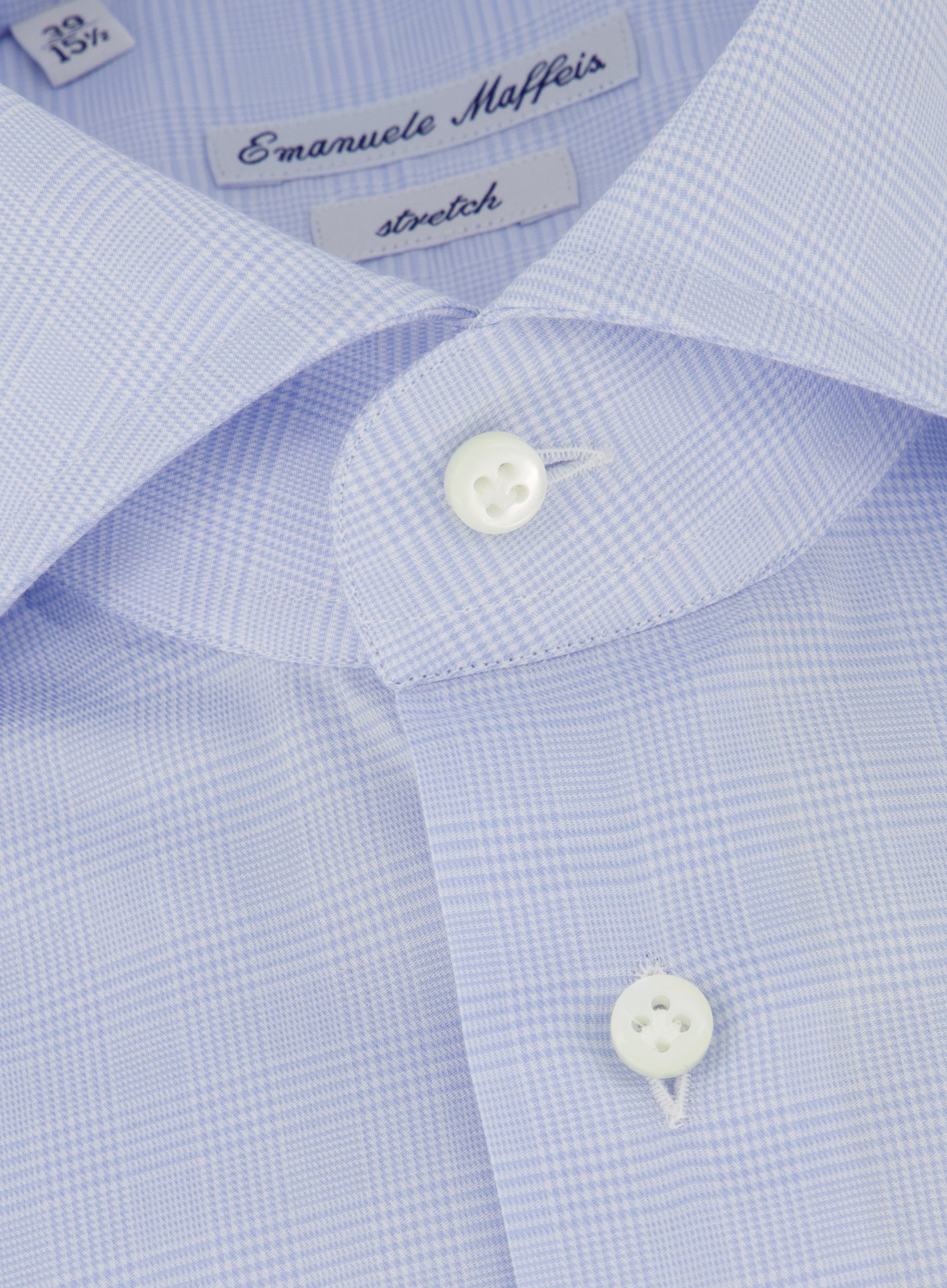 Regular-fit stretch shirt | L.Blauw