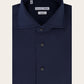 Regular-fit stretch shirt | BLUE NAVY