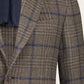 Slim-fit jasje van wol en zijde | Licht Bruin
