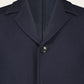 Slim-fit mantel van wol | BLUE NAVY