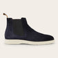 Chelsea boots van suède | BLUE NAVY