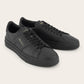 Double Buckle sneakers van leer | Zwart