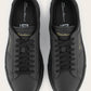 Double Buckle sneakers van leer | Zwart