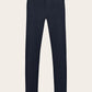 Slim-fit 5-pocket broek van wol | BLUE NAVY