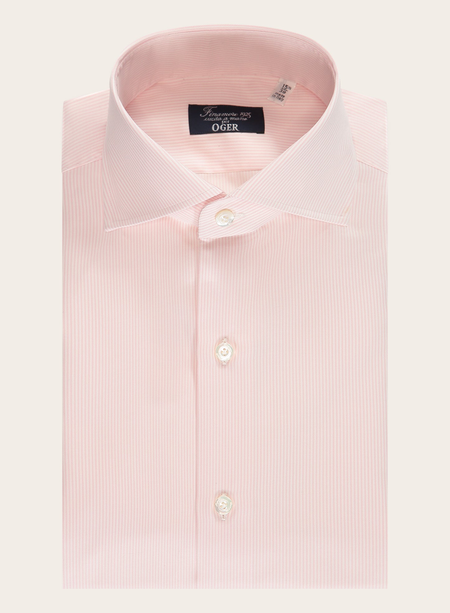 Regular-fit shirt van katoen | ROZE