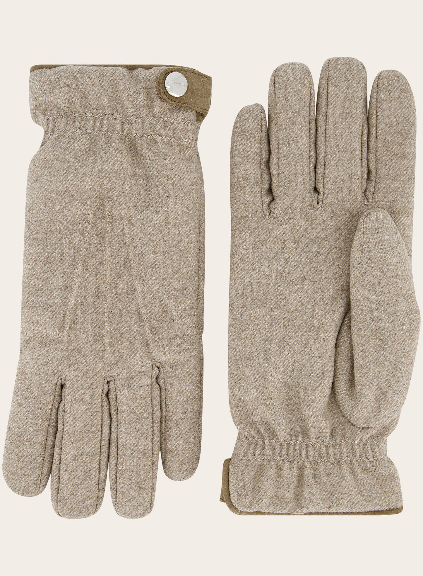 Handschoenen van wol en cashmere | TAUPE