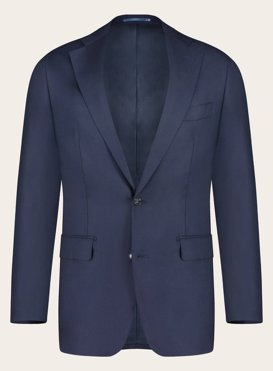 Slim-fit pak van wol | BLUE NAVY