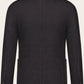 Slim-fit sweater jasje van cashmere en zijde | NEARLY BLACK