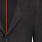 Slim-fit sweater jasje van cashmere en zijde | NEARLY BLACK