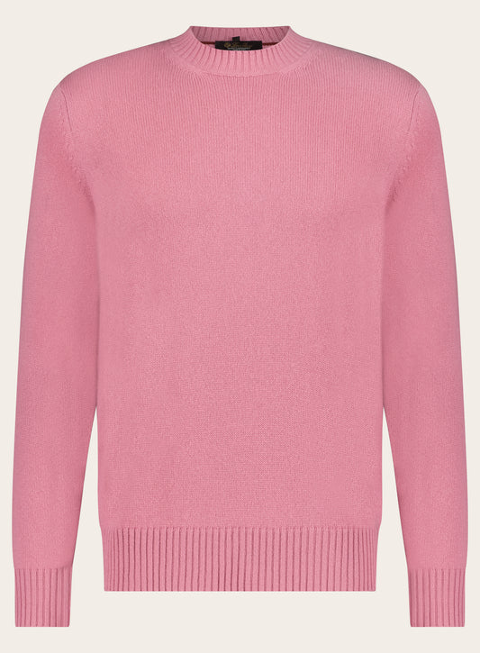 Regular-fit Girocollo Parksville trui van cashmere | L.Roze