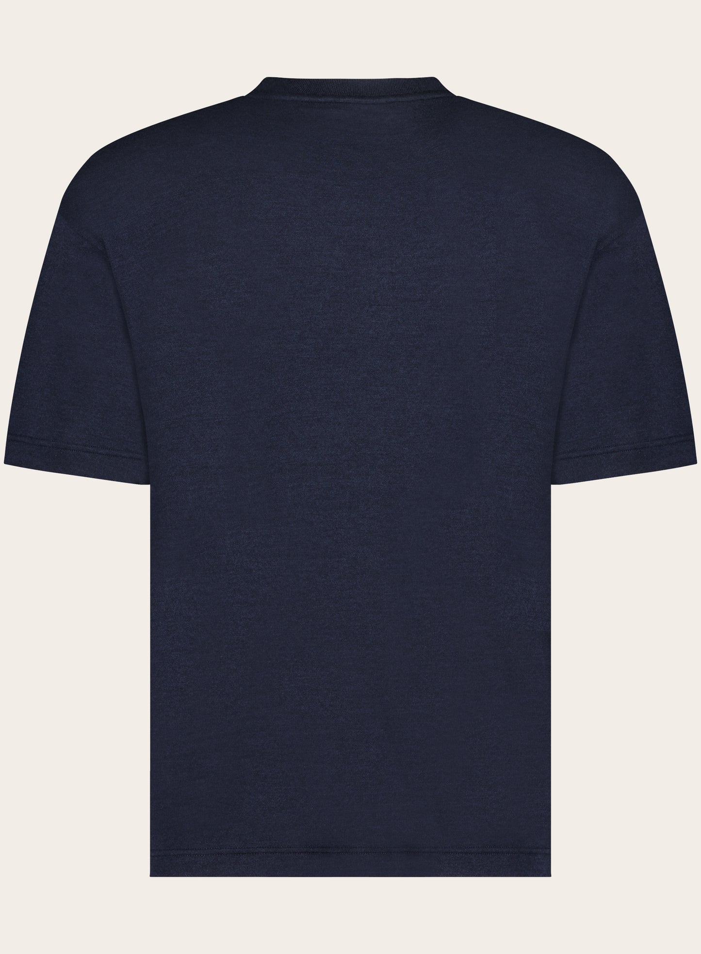 Regular-fit Philion t-shirt van cashmere en zijde | Blauw
