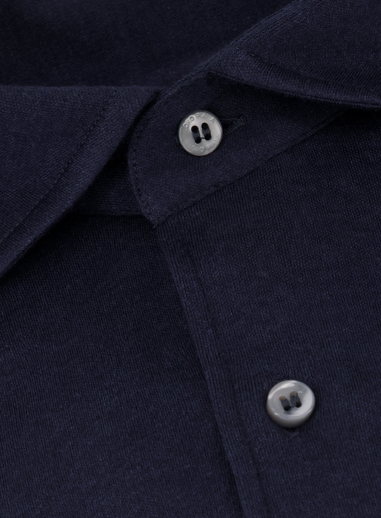 Regular-fit Andrew shirt van cashmere en zijde | D.Blauw