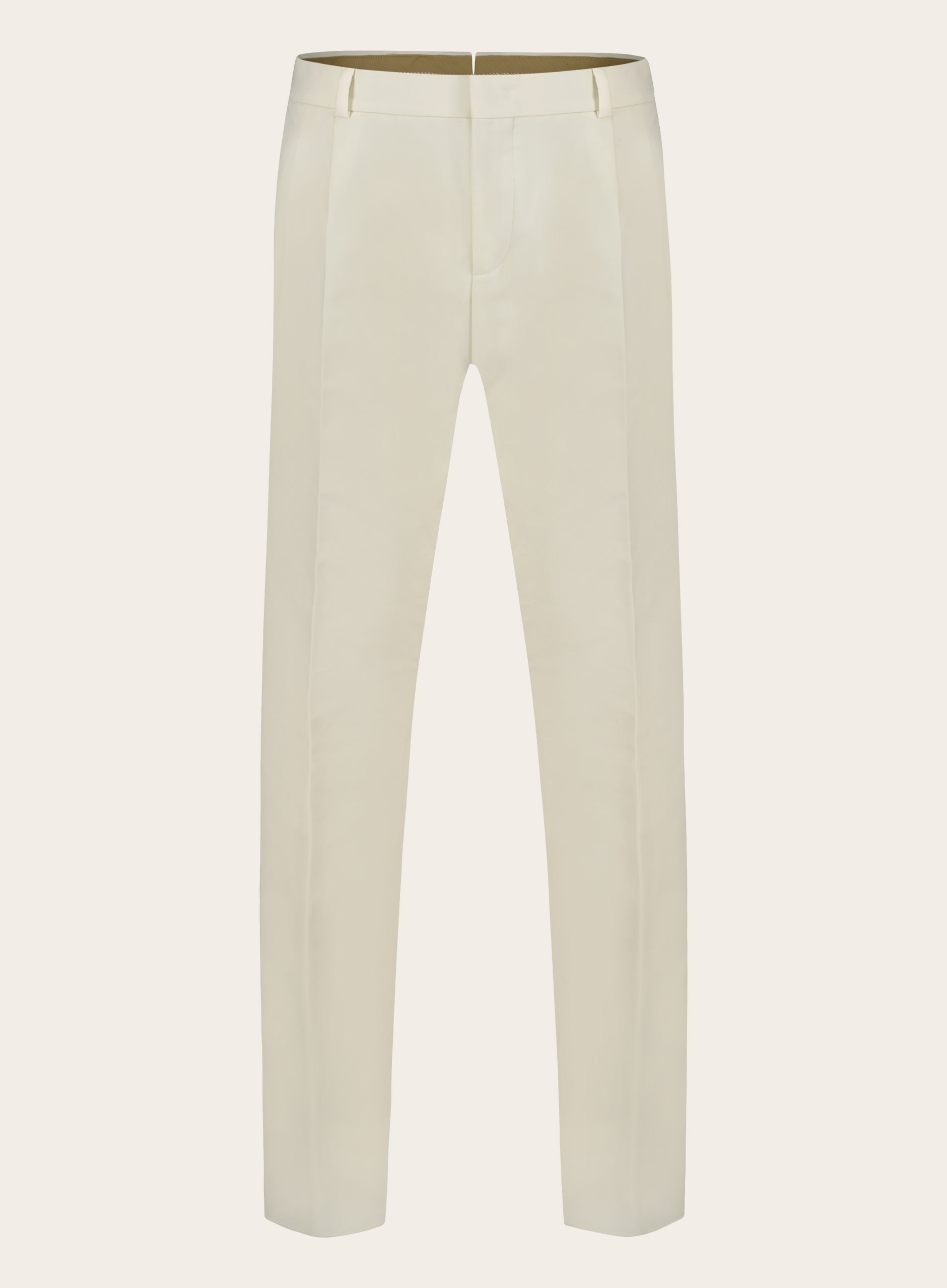 Regular-fit City Two Pinces broek van katoen | Off-White