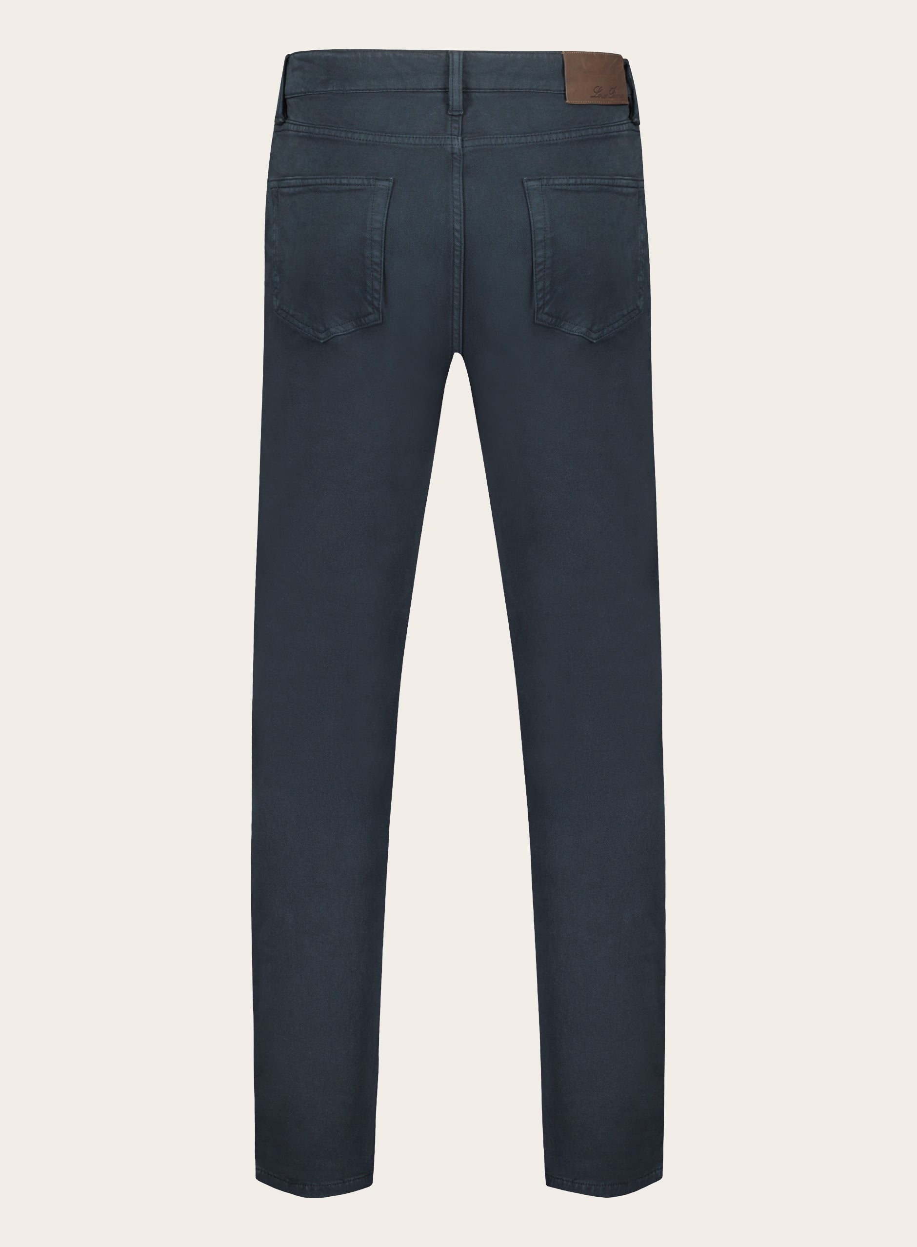 Regular-fit Quarona 5-pocket broek | BLUE NAVY