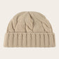 Napier Beanie van babycashmere - Off-White