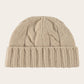 Napier Beanie van babycashmere - Off-White