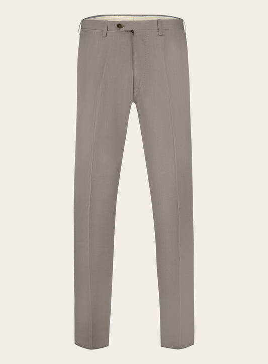 Pantalon van katoen | TAUPE