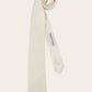 Granadine stropdas van zijde | Wit