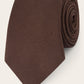 Granadine stropdas van zijde | Bruin