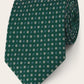 Classic stropdas met print van zijde | Groen
