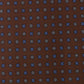 7 Fold stropdas van zijde | Bruin