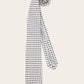 7 Fold stropdas van zijde | Wit
