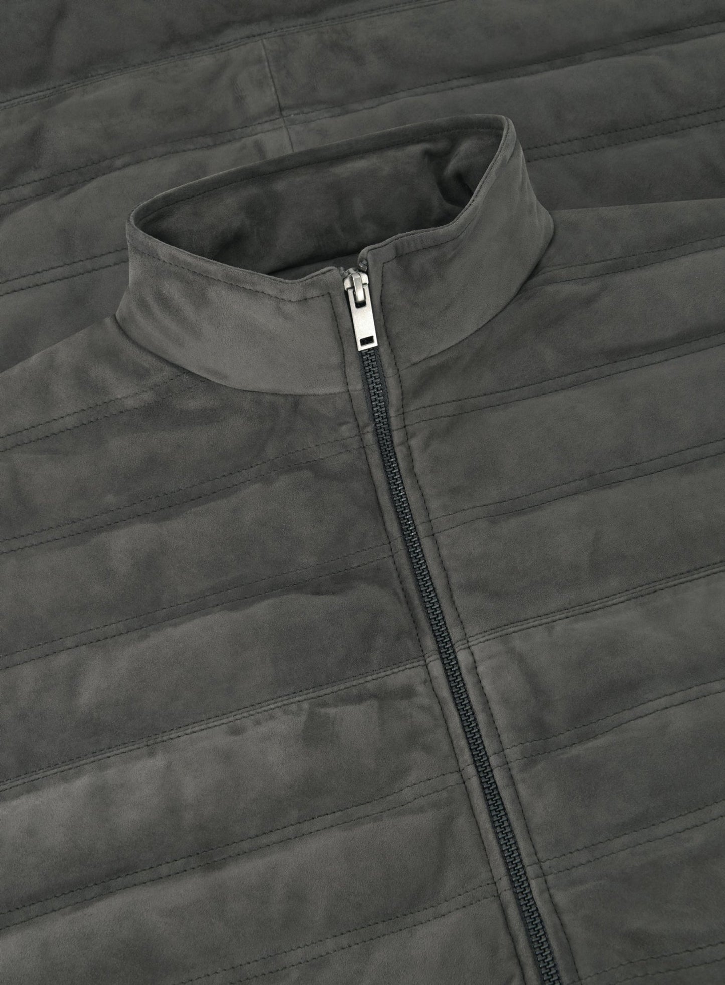 Bodywarmer met opstaande kraag | WARM GREY