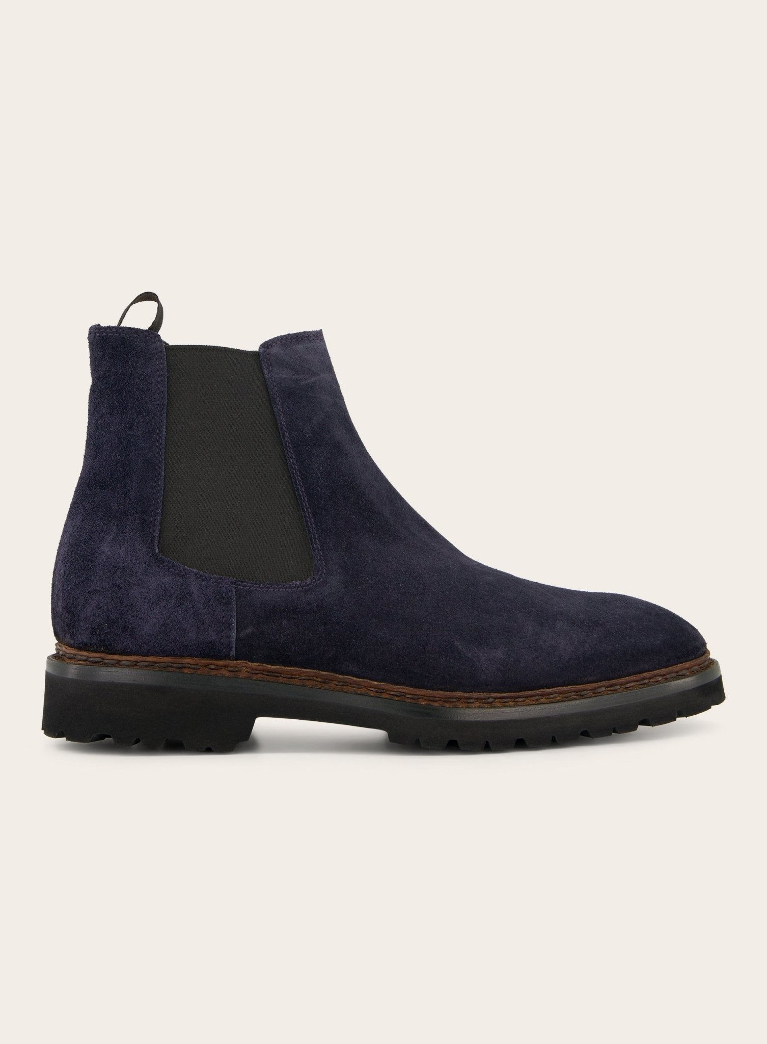 Cavaliere Welt chelsea boots van suède | BLUE NAVY