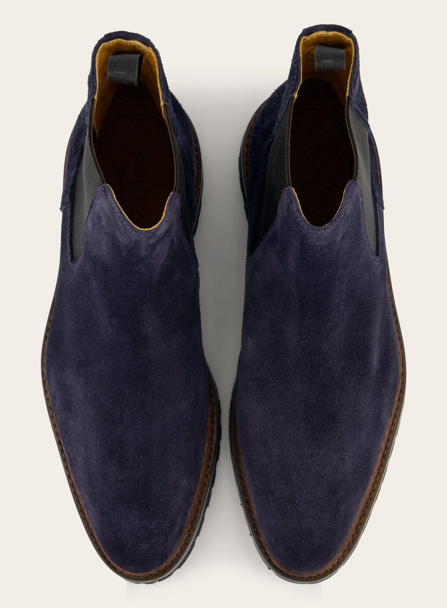 Cavaliere Welt chelsea boots van suède | BLUE NAVY