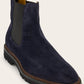 Cavaliere Welt chelsea boots van suède | BLUE NAVY