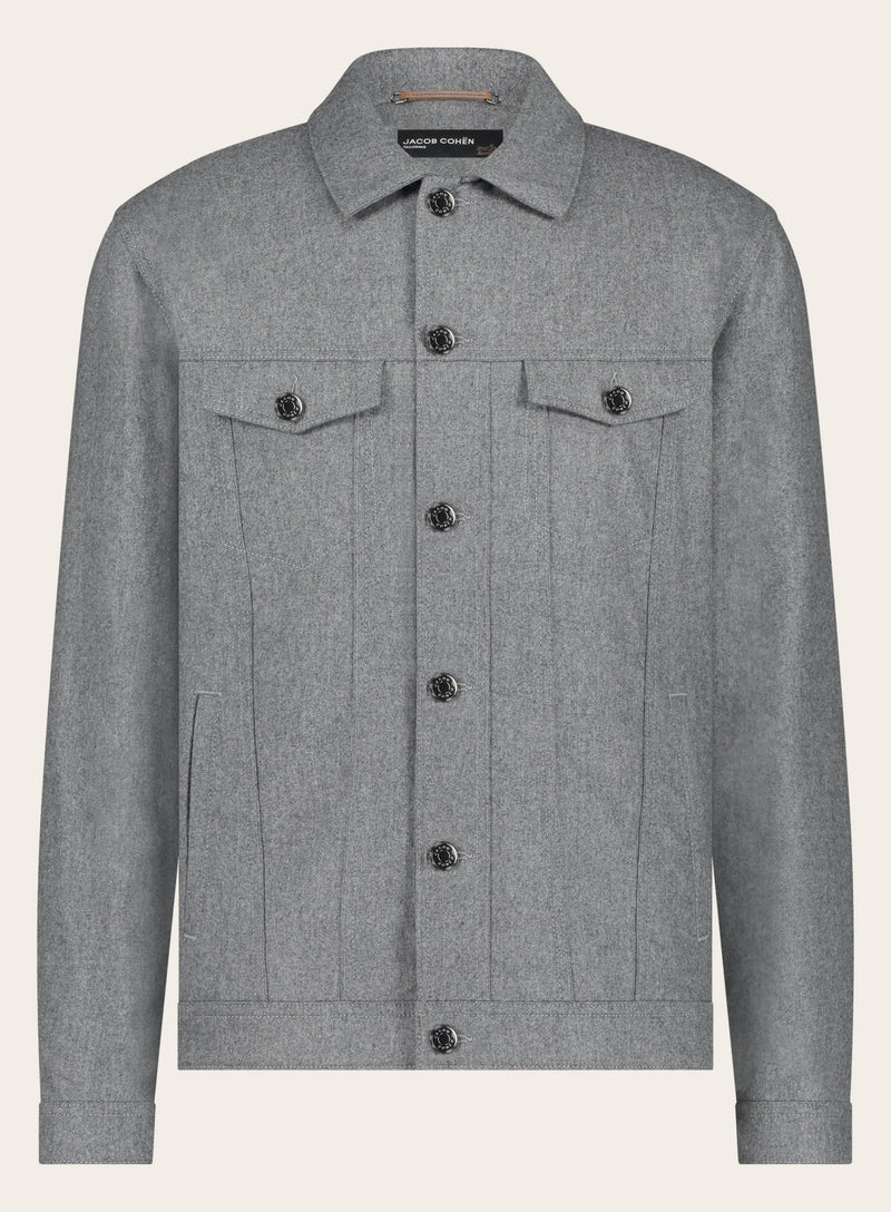 Wool overshirt