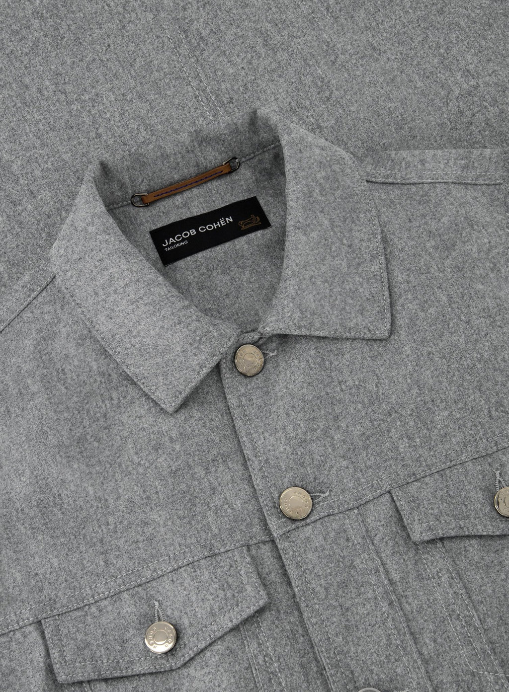 Overshirt van wol | FULL_WIDTH | Grijs 