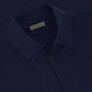 Poloshirt van wol en cashmere | BLUE NAVY