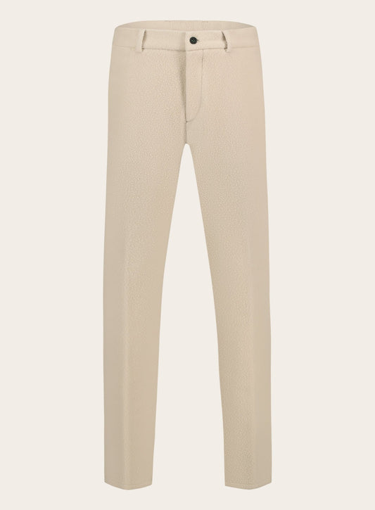 Pantalon van wol | Beige