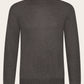 Slim-fit coltrui van wol | Bruin