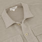 Overshirt van wol | Beige