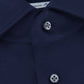 Regular-fit shirt van katoen | BLUE NAVY