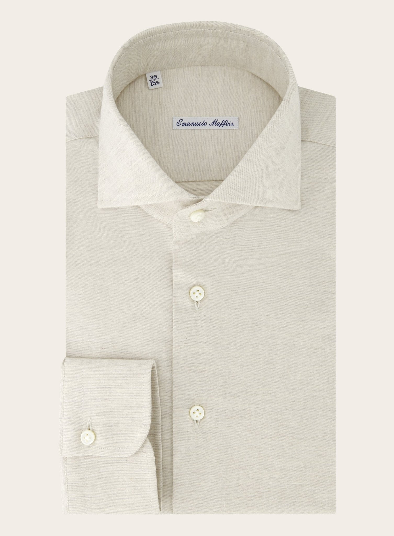 Overhemd van katoen | Beige 