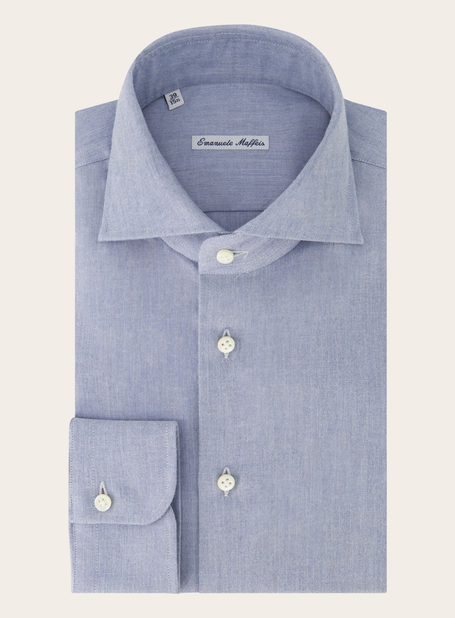 Shirt van katoen | L.Blauw