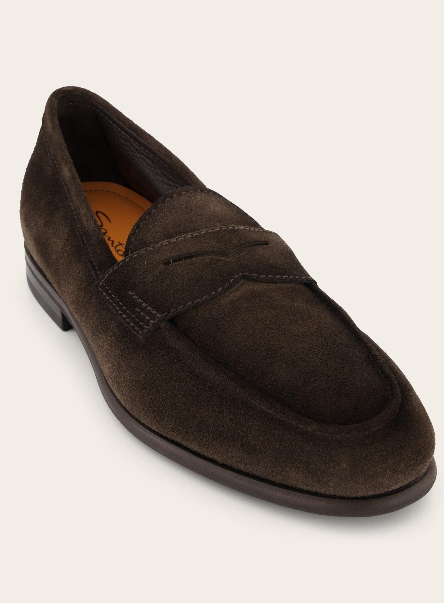 Carlos penny loafers van suède | D.Bruin