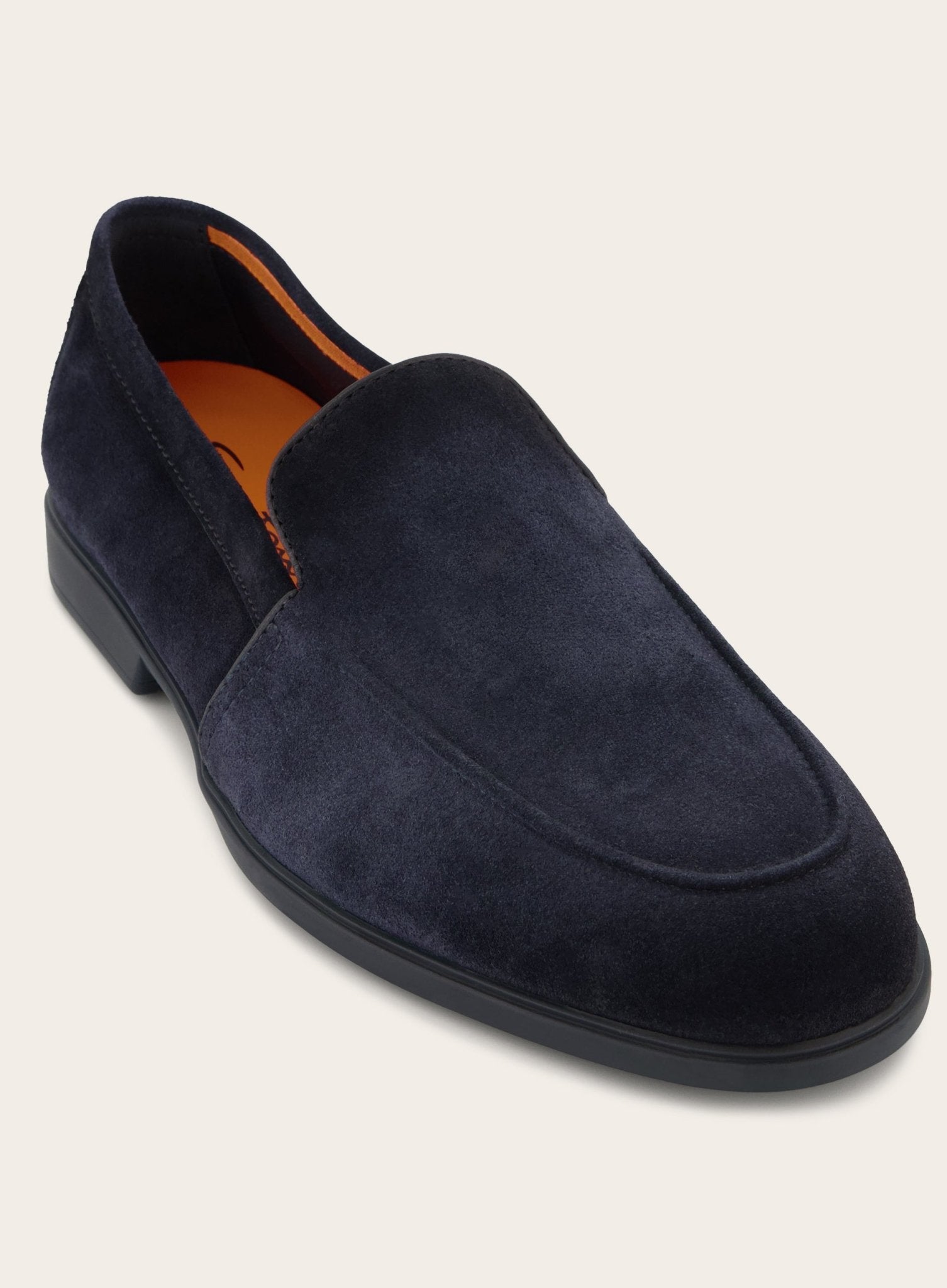 Malibu loafer van suède | BLUE NAVY