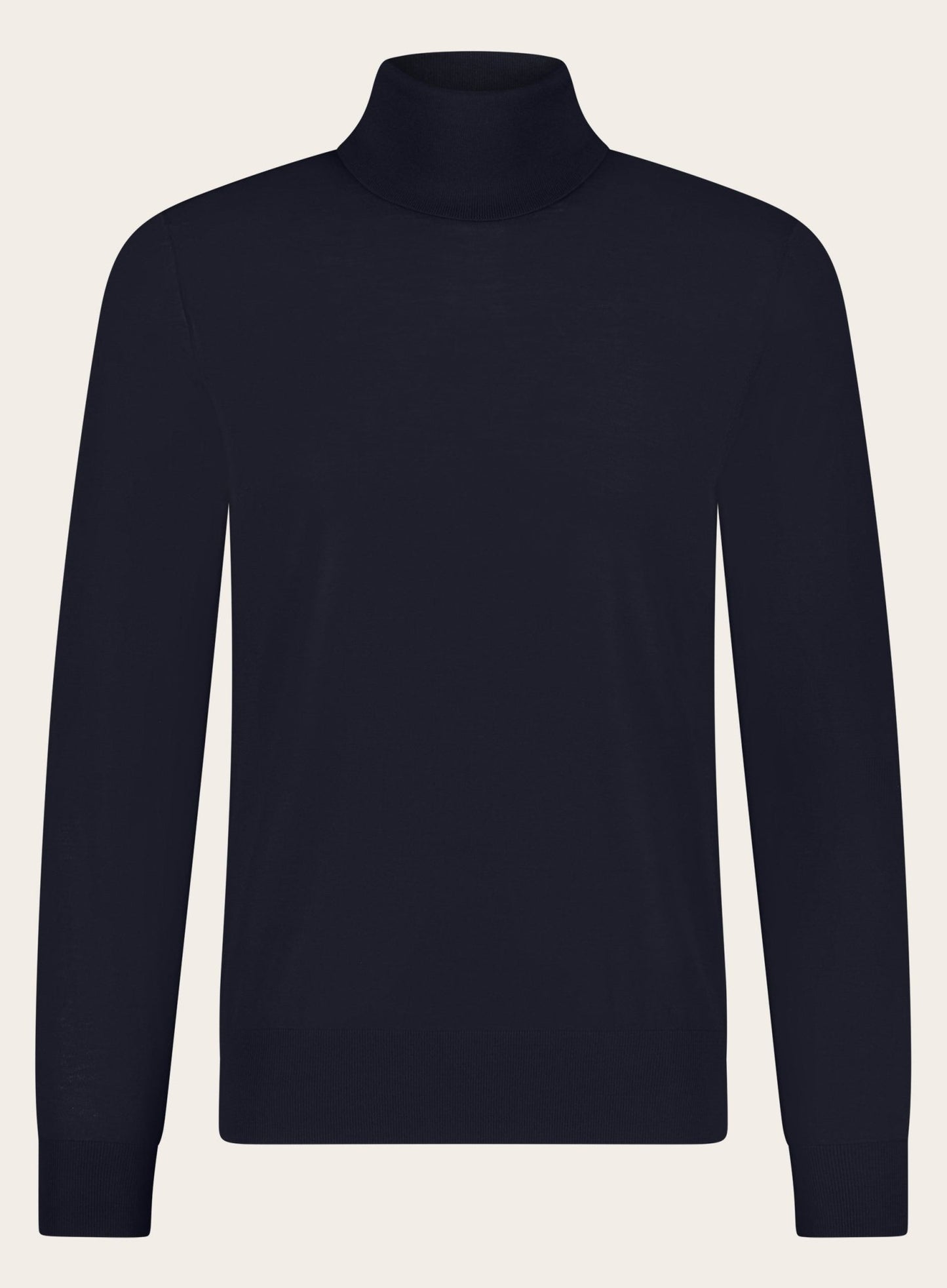 Turtleneck van wol | Blauw 