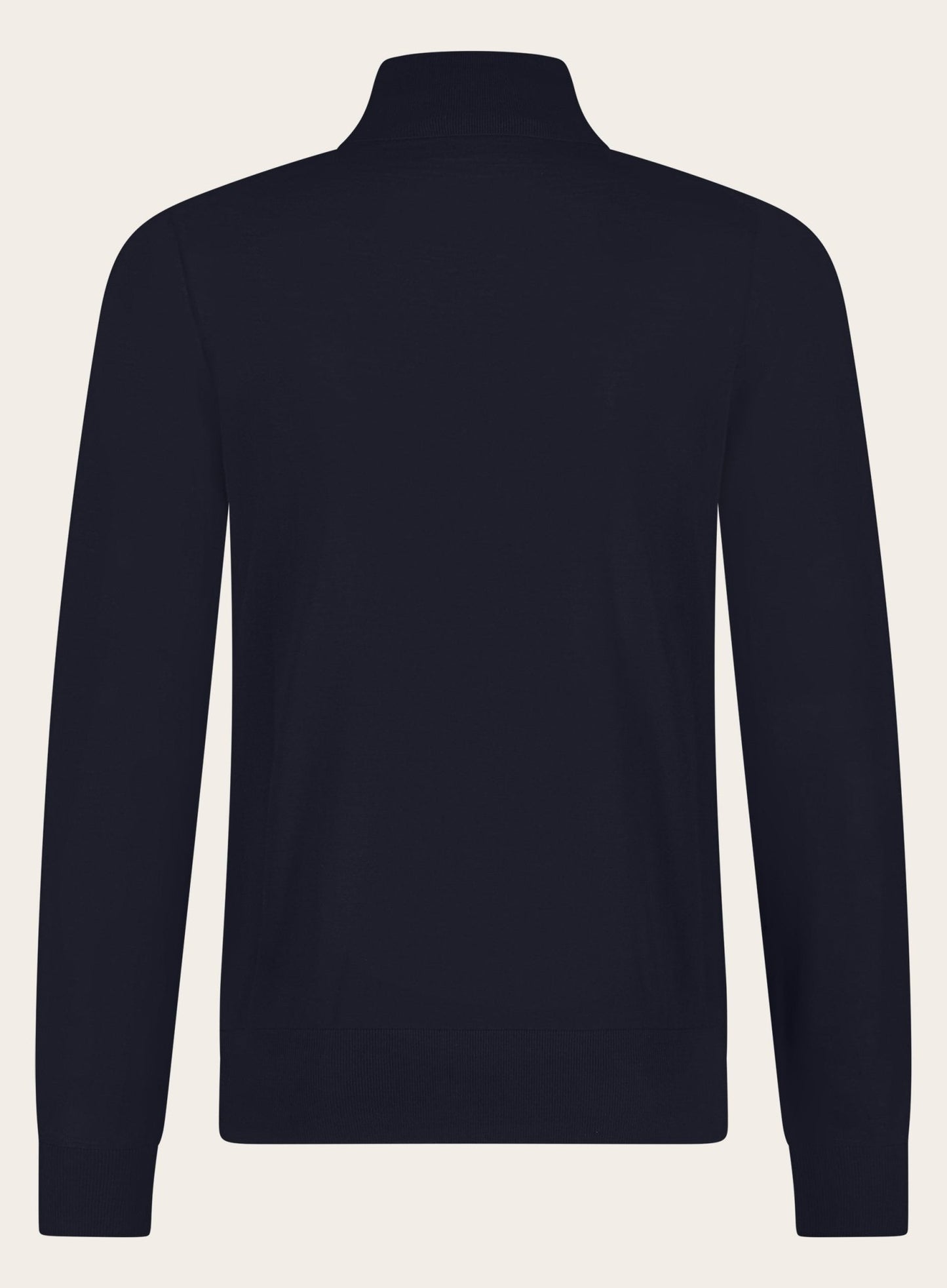 Turtleneck van wol | Blauw 