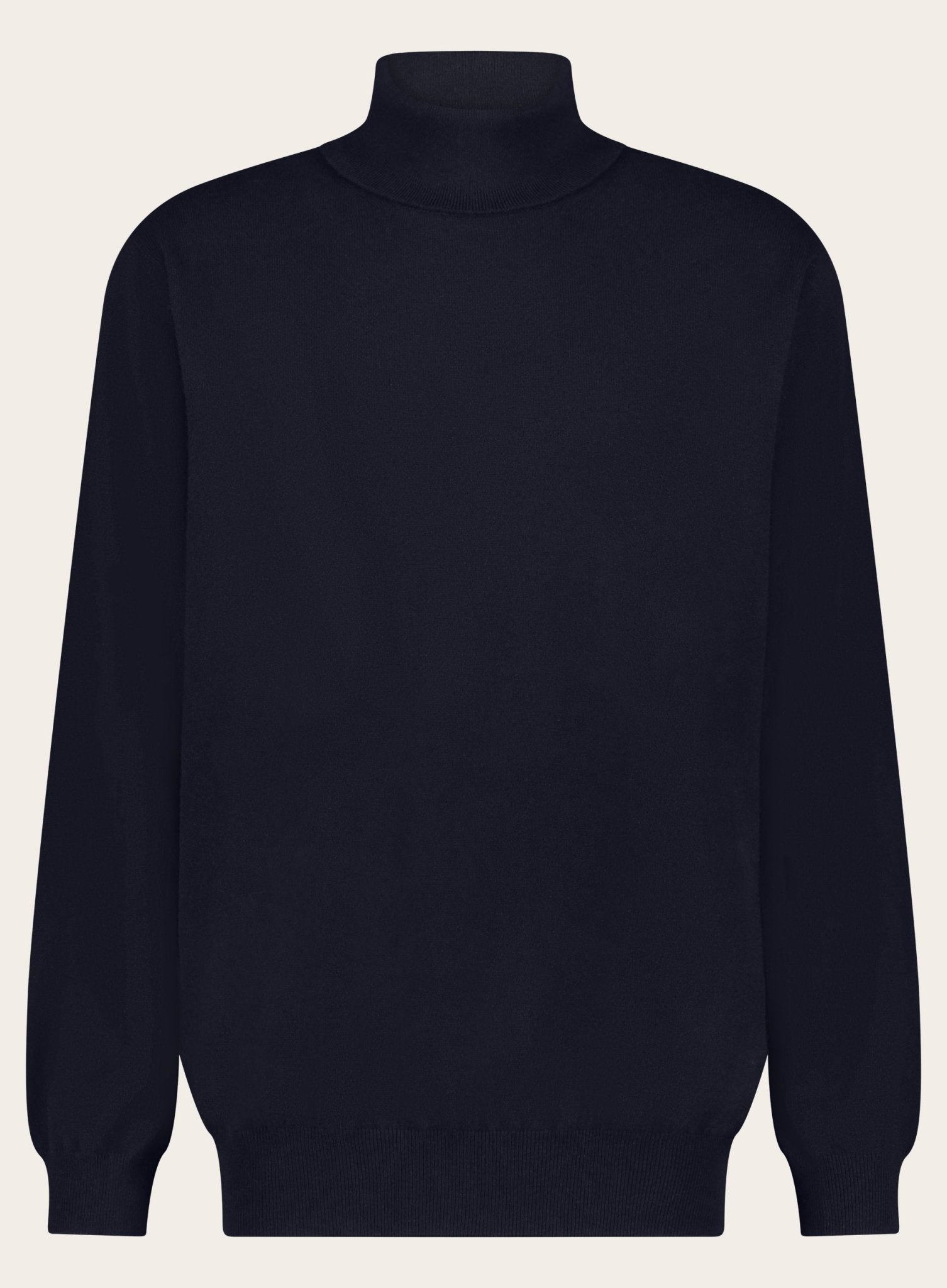 Classic turtleneck van babycashmere | BLUE NAVY 