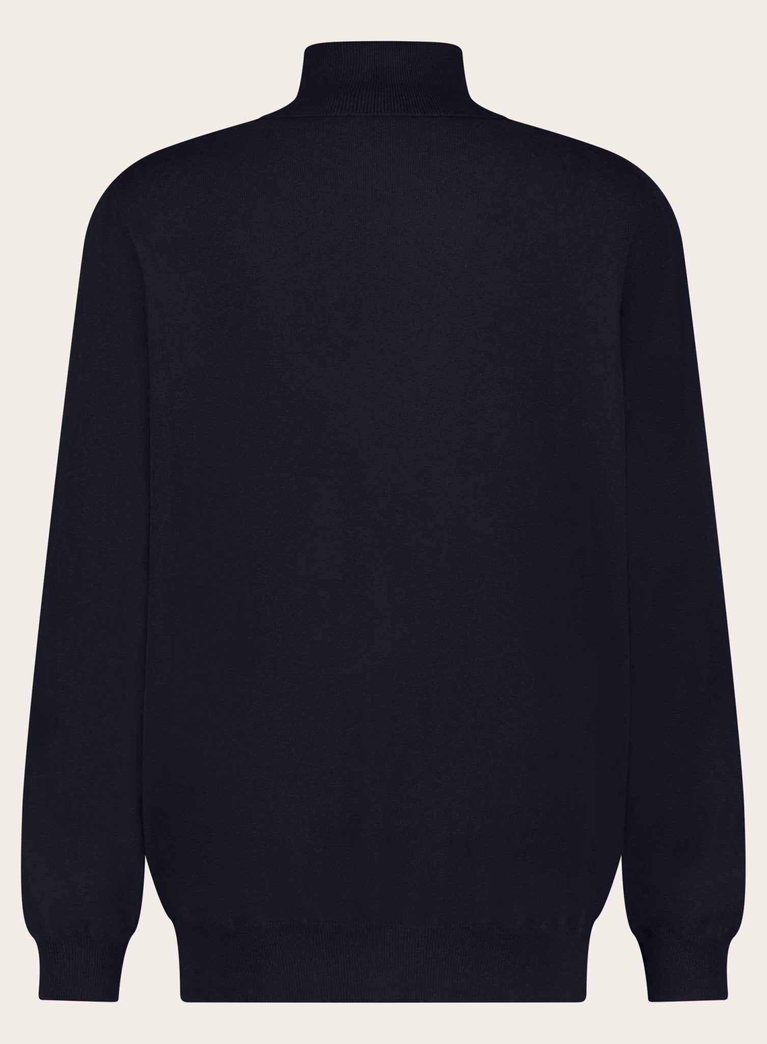 Classic turtleneck van babycashmere | BLUE NAVY 