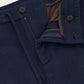 Jog pantalon van wol | BLUE NAVY