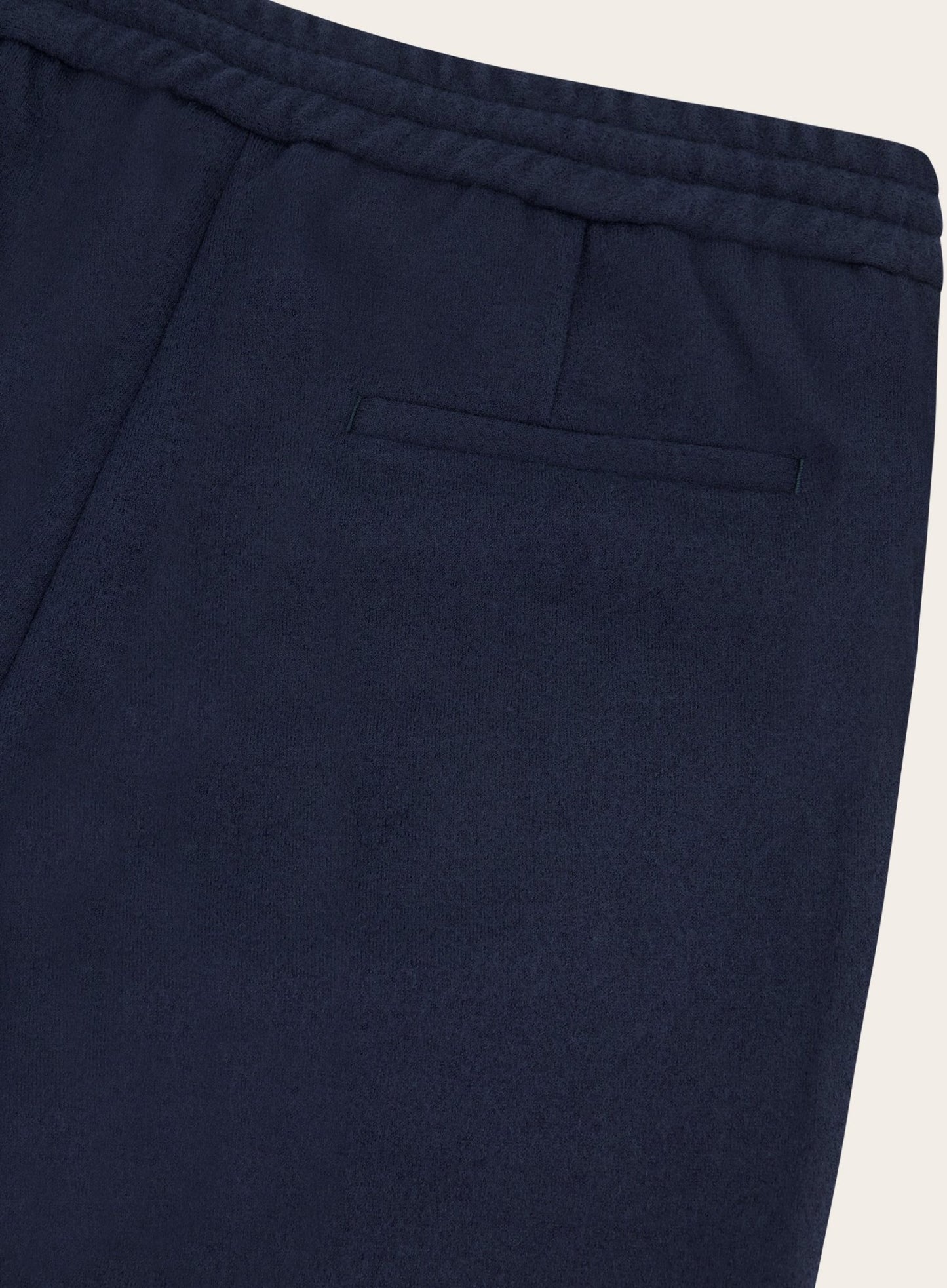 Jog pantalon van wol | BLUE NAVY